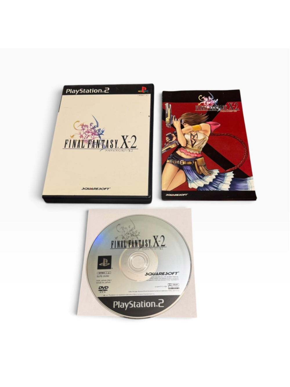 Ps2 Final Fantasy X-2 PlayStation 2 Video Game With Manual